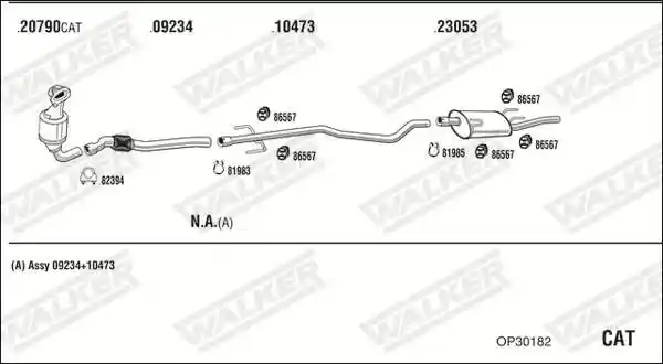 WALKER OP30182