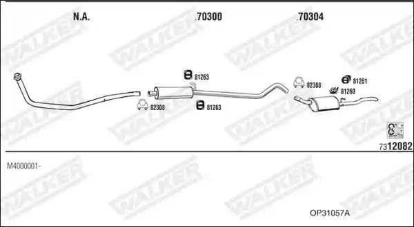 WALKER OP31057A
