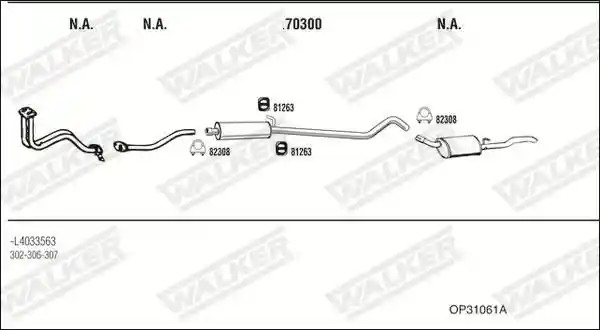 WALKER OP31061A