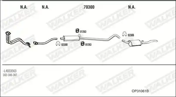 WALKER OP31061B