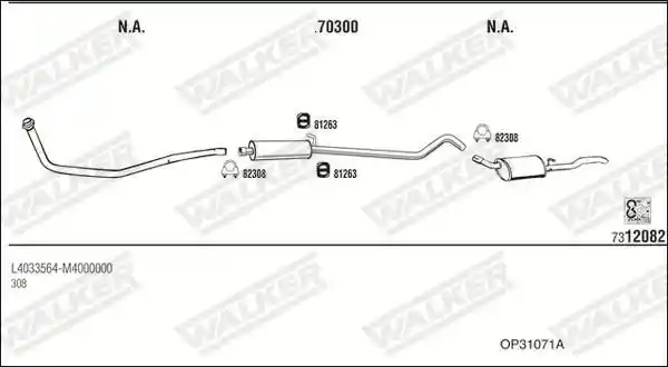 WALKER OP31071A