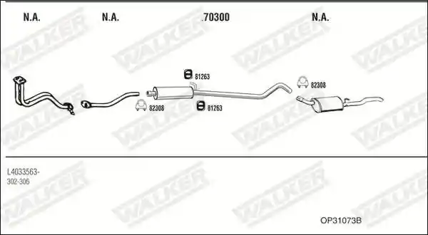 WALKER OP31073B