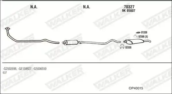WALKER OP40015