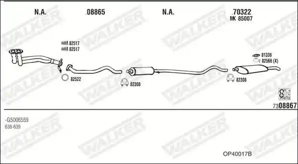 WALKER OP40017B