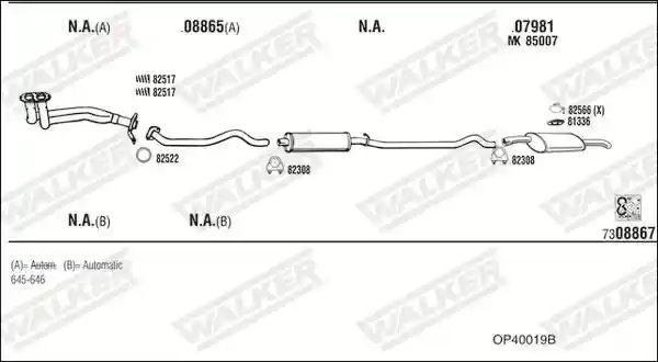 WALKER OP40019B