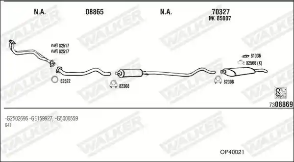 WALKER OP40021