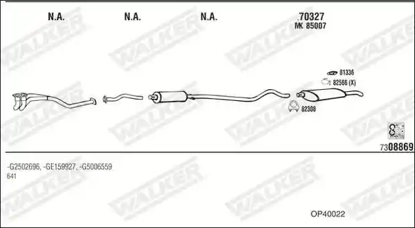 WALKER OP40022