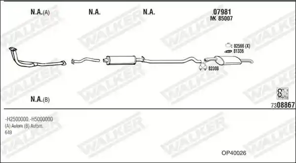WALKER OP40026