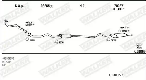 WALKER OP40027A