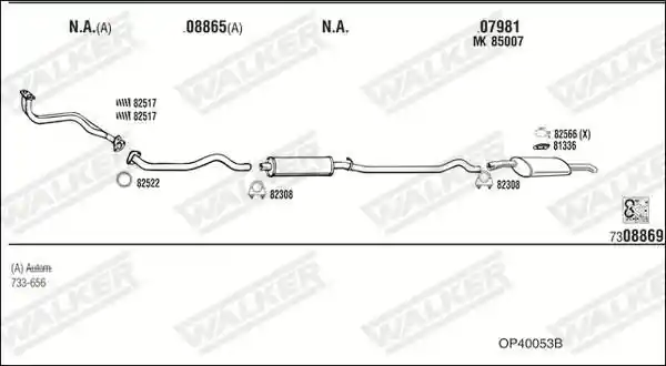 WALKER OP40053B