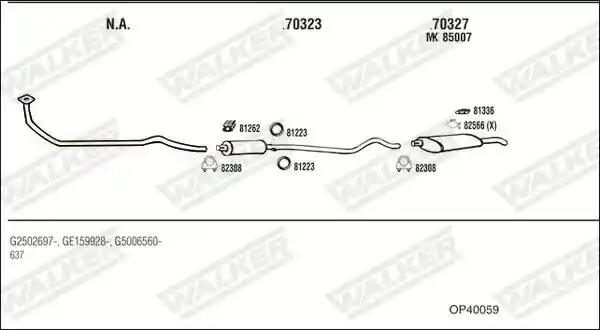 WALKER OP40059