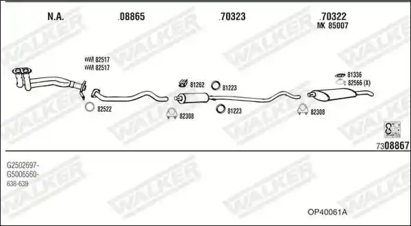 WALKER OP40061A