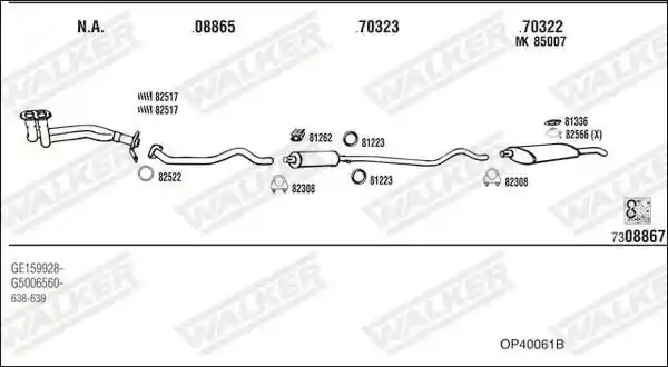 WALKER OP40061B