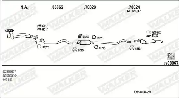WALKER OP40062A