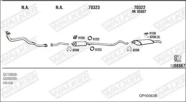 WALKER OP40063B