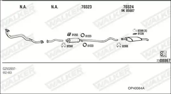 WALKER OP40064A