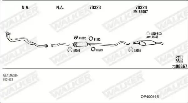 WALKER OP40064B