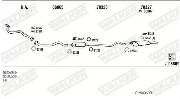 WALKER OP40069B