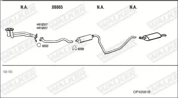 WALKER OP40081B