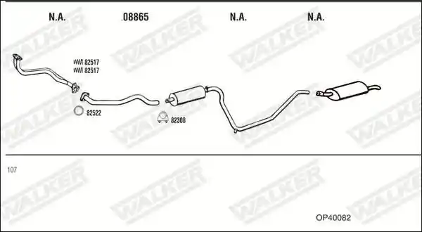 WALKER OP40082