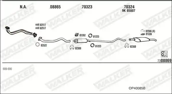 WALKER OP40085B