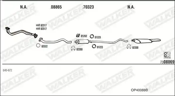 WALKER OP40088B