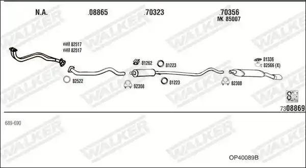 WALKER OP40089B