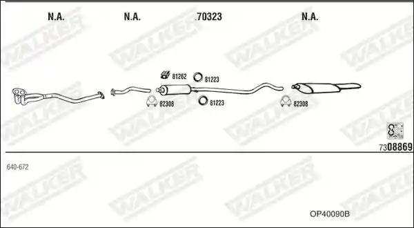 WALKER OP40090B
