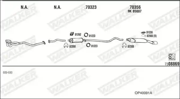 WALKER OP40091A