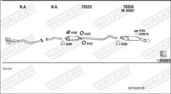 WALKER OP40091B