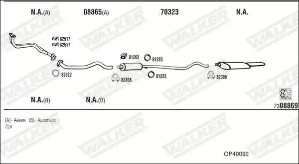 WALKER OP40092