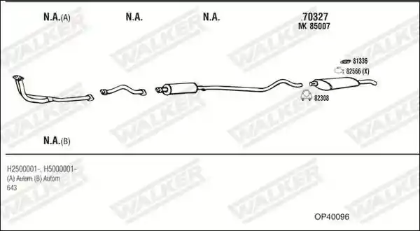 WALKER OP40096