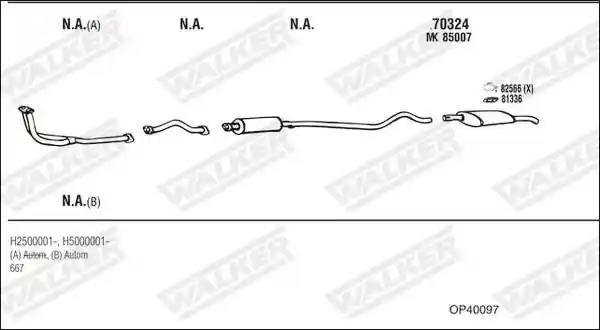 WALKER OP40097