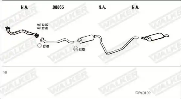 WALKER OP40102