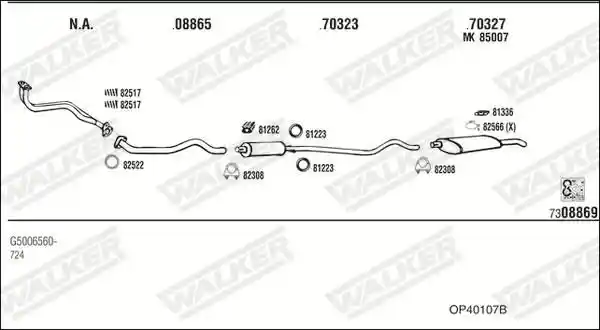 WALKER OP40107B