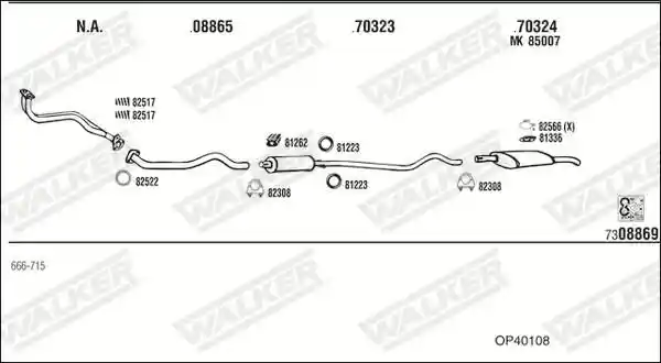 WALKER OP40108