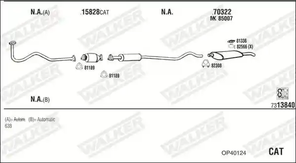 WALKER OP40124