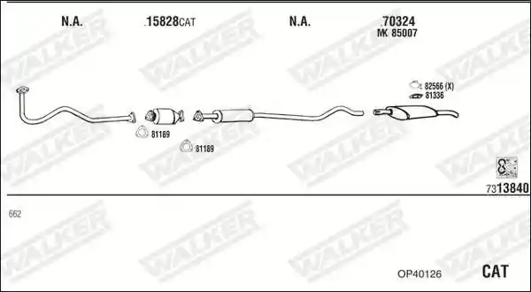 WALKER OP40126