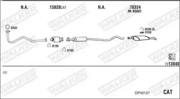WALKER OP40127