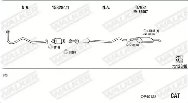 WALKER OP40128