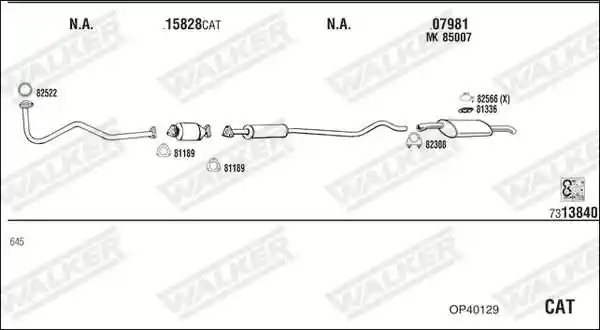 WALKER OP40129