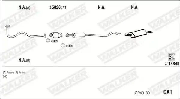 WALKER OP40130
