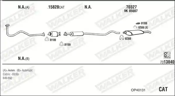 WALKER OP40131