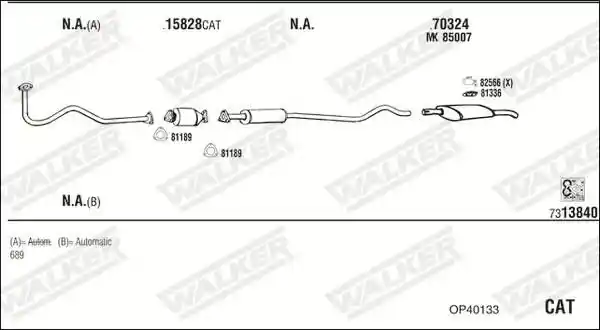 WALKER OP40133