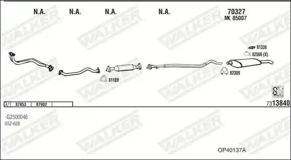 WALKER OP40137A