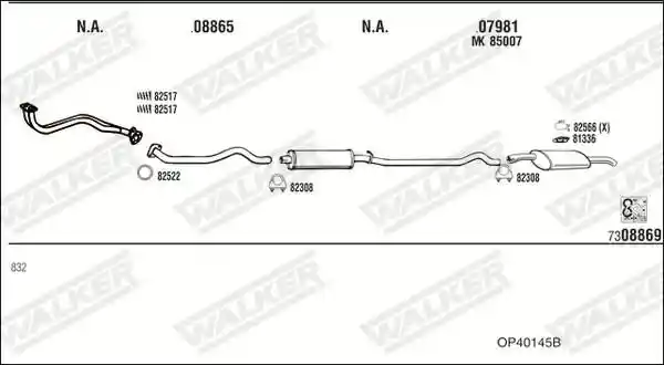 WALKER OP40145B