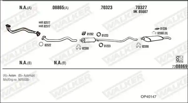 WALKER OP40147