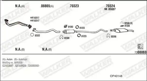 WALKER OP40148