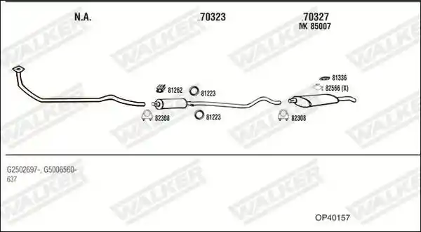 WALKER OP40157