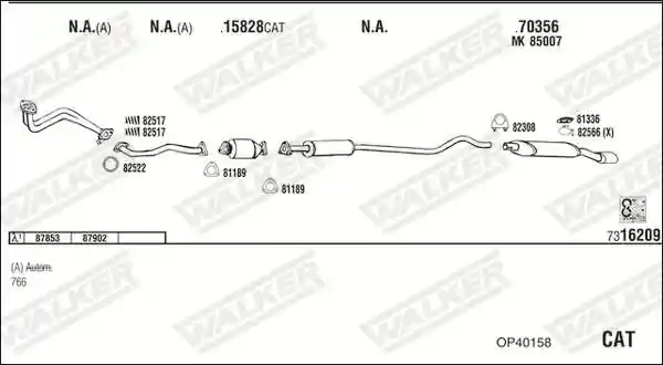 WALKER OP40158
